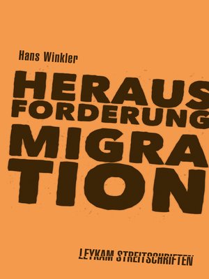 cover image of Herausforderung Migration